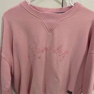 Superdry Pink Sweatshirt